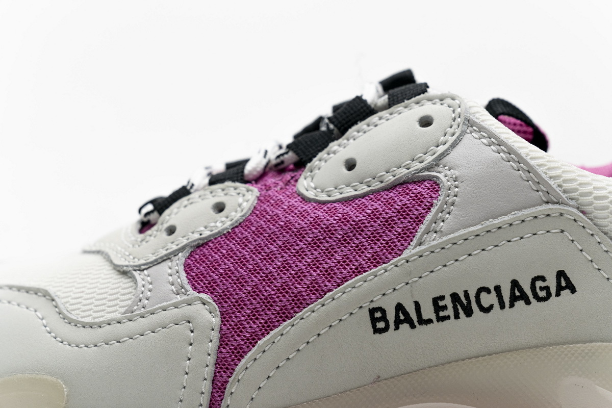     Balenciaga Triple S Purple Red25