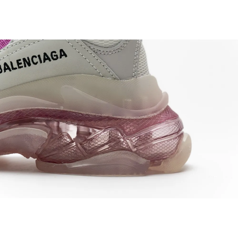 Pkgod Balenciaga Triple S Purple Red25