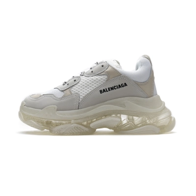Pkgod Balenciaga Triple S White 01