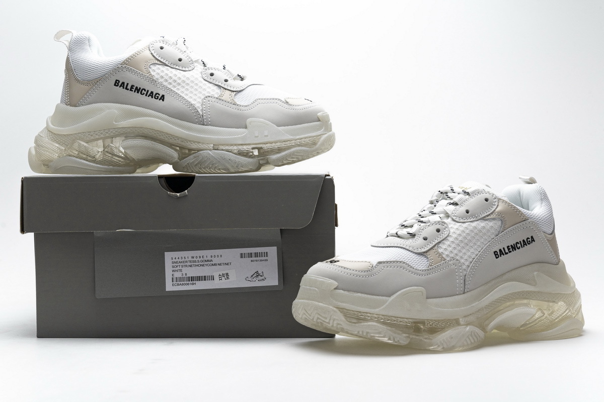     Balenciaga Triple S White