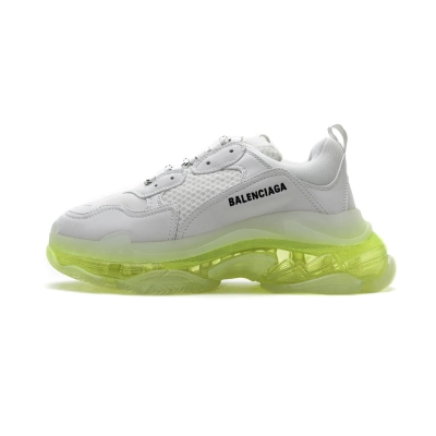 Pkgod Balenciaga Triple S White Green 01