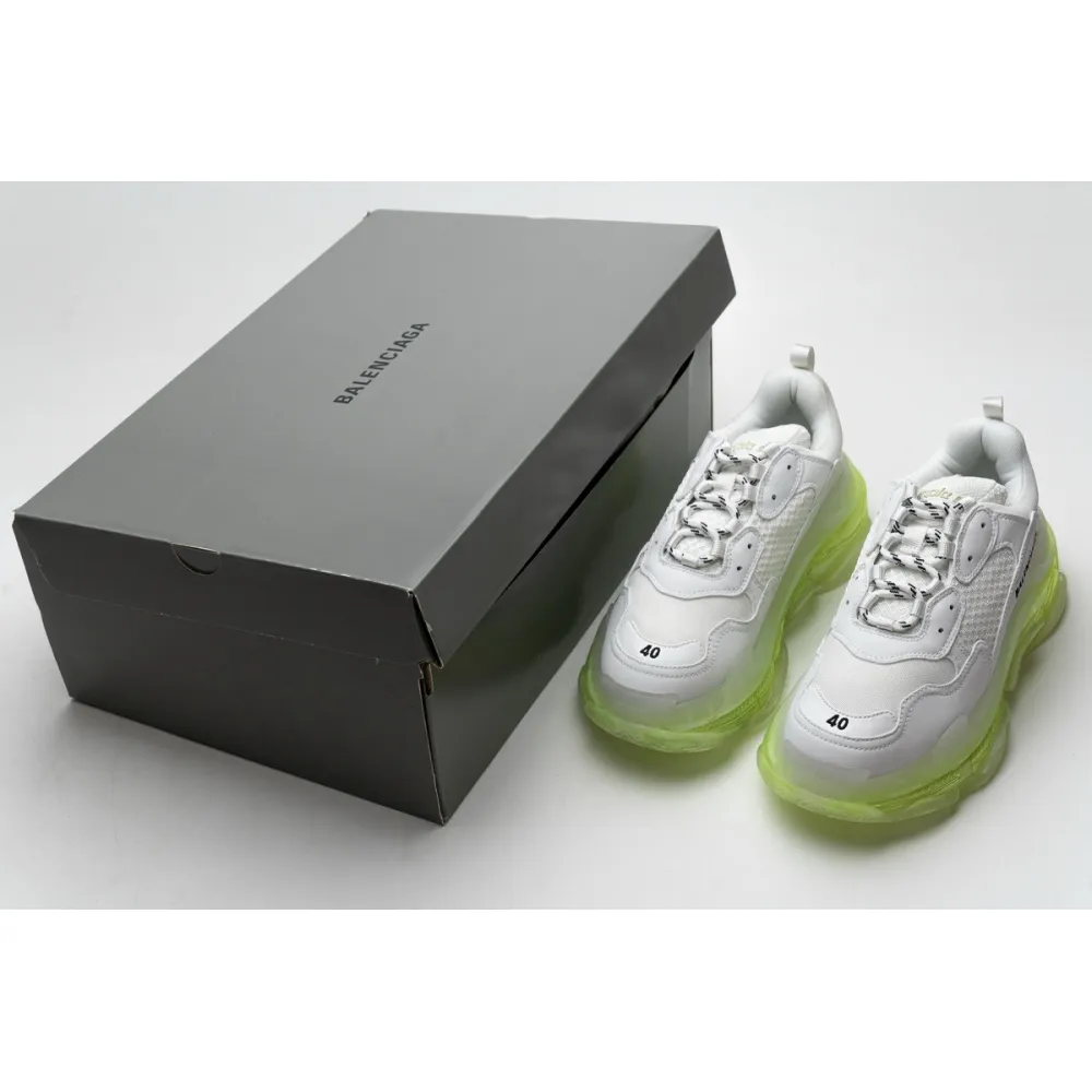 Pkgod Balenciaga Triple S White Green