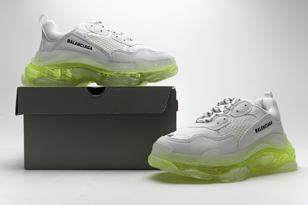     Balenciaga Triple S White Green