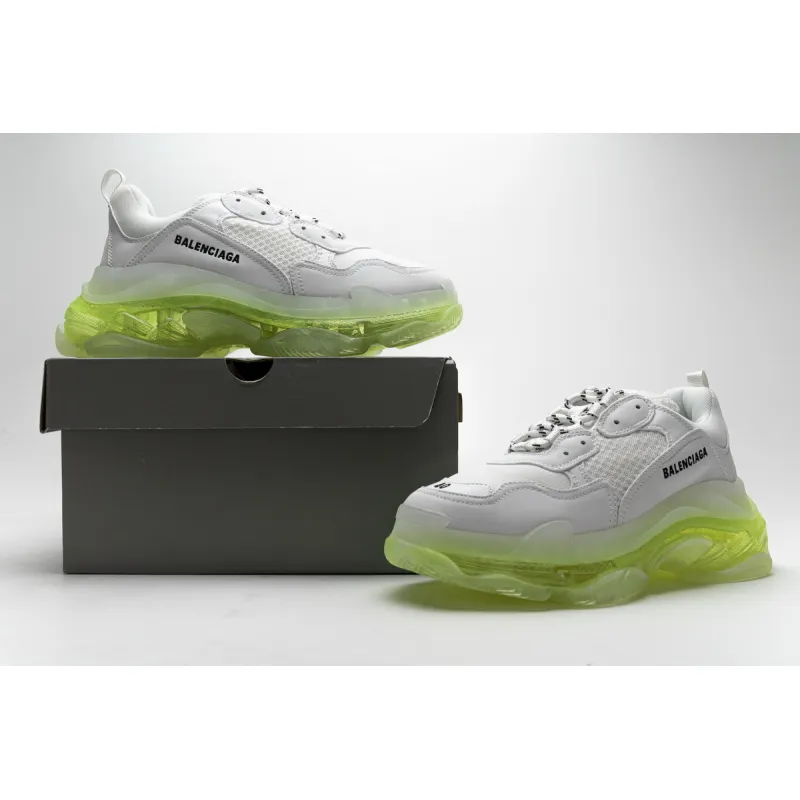 Pkgod Balenciaga Triple S White Green