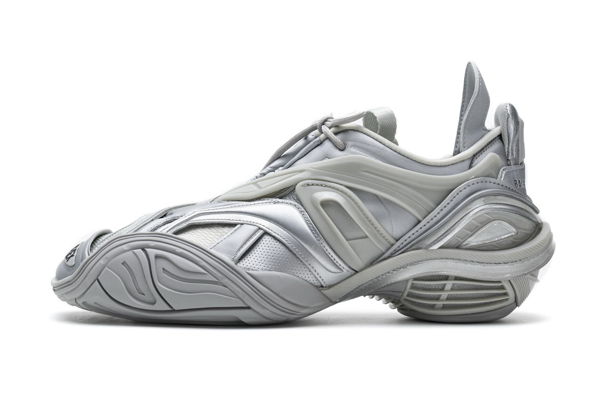Zafa Wear Balenciaga Tyrex 5.0 Sneaker Silver