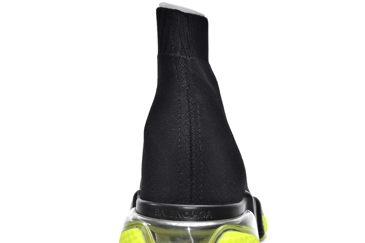 Pkgod  Balenciaga Speed Trainer Black Green