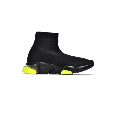 Pkgod  Balenciaga Speed Trainer Black Green 02