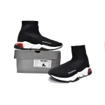 Pkgod  Balenciaga Speed Trainer Black Orange