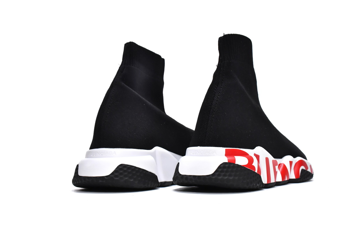 Pkgod Balenciaga Speed Black Red