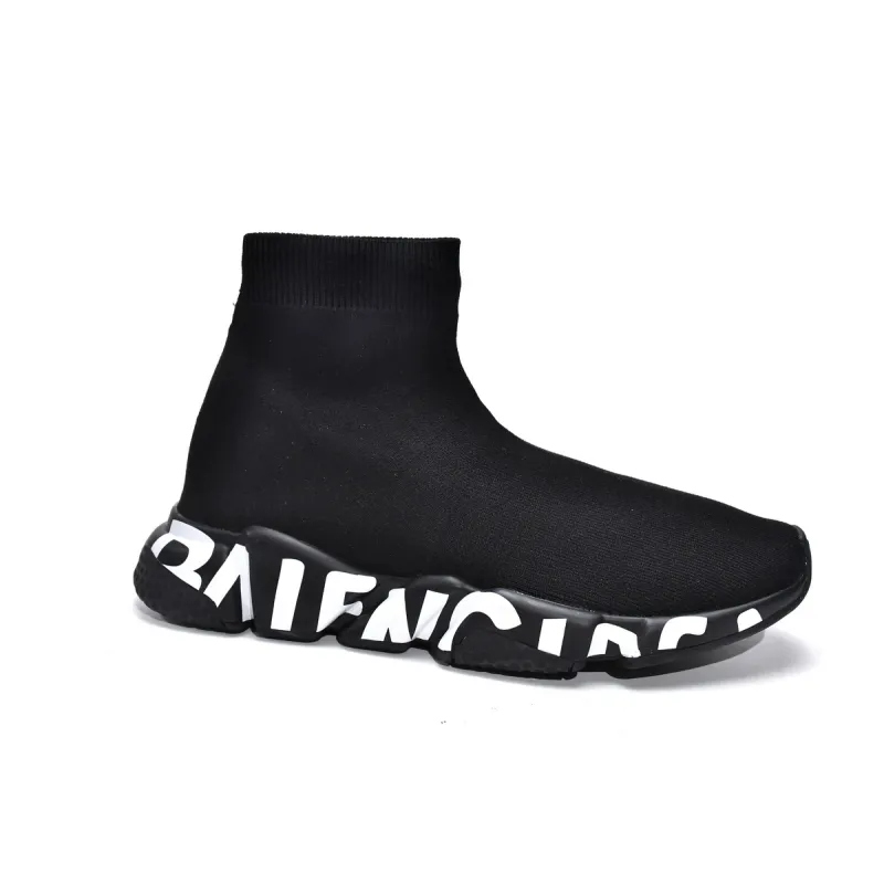 Pkgod Balenciaga Speed Black White