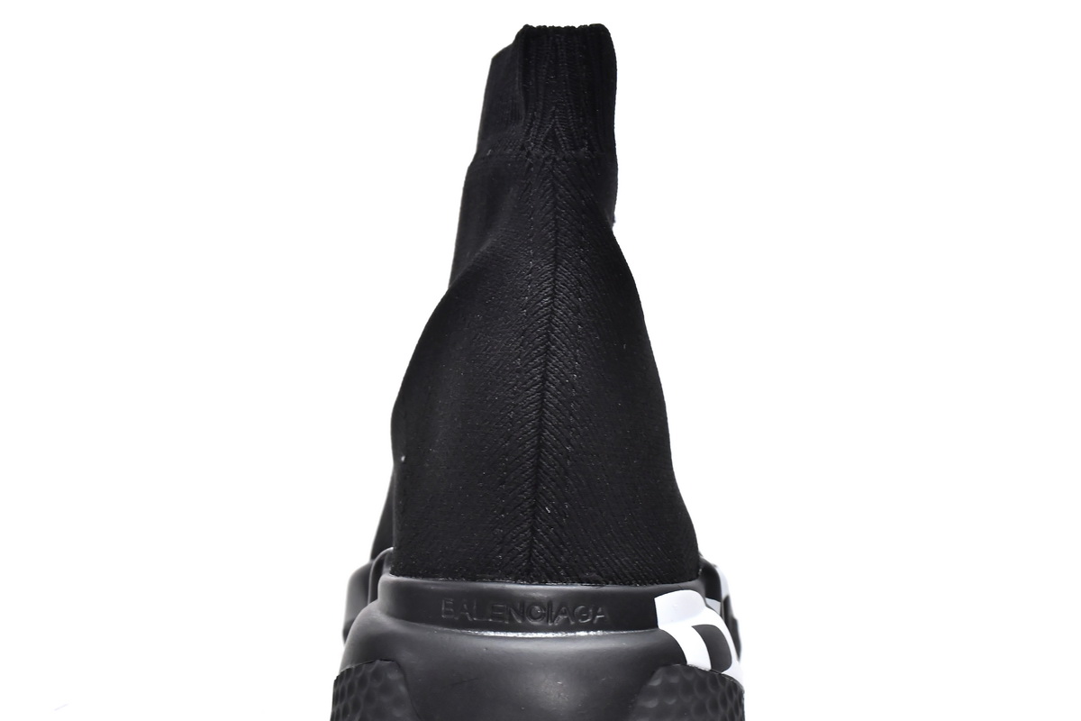Pkgod Balenciaga Speed Black White