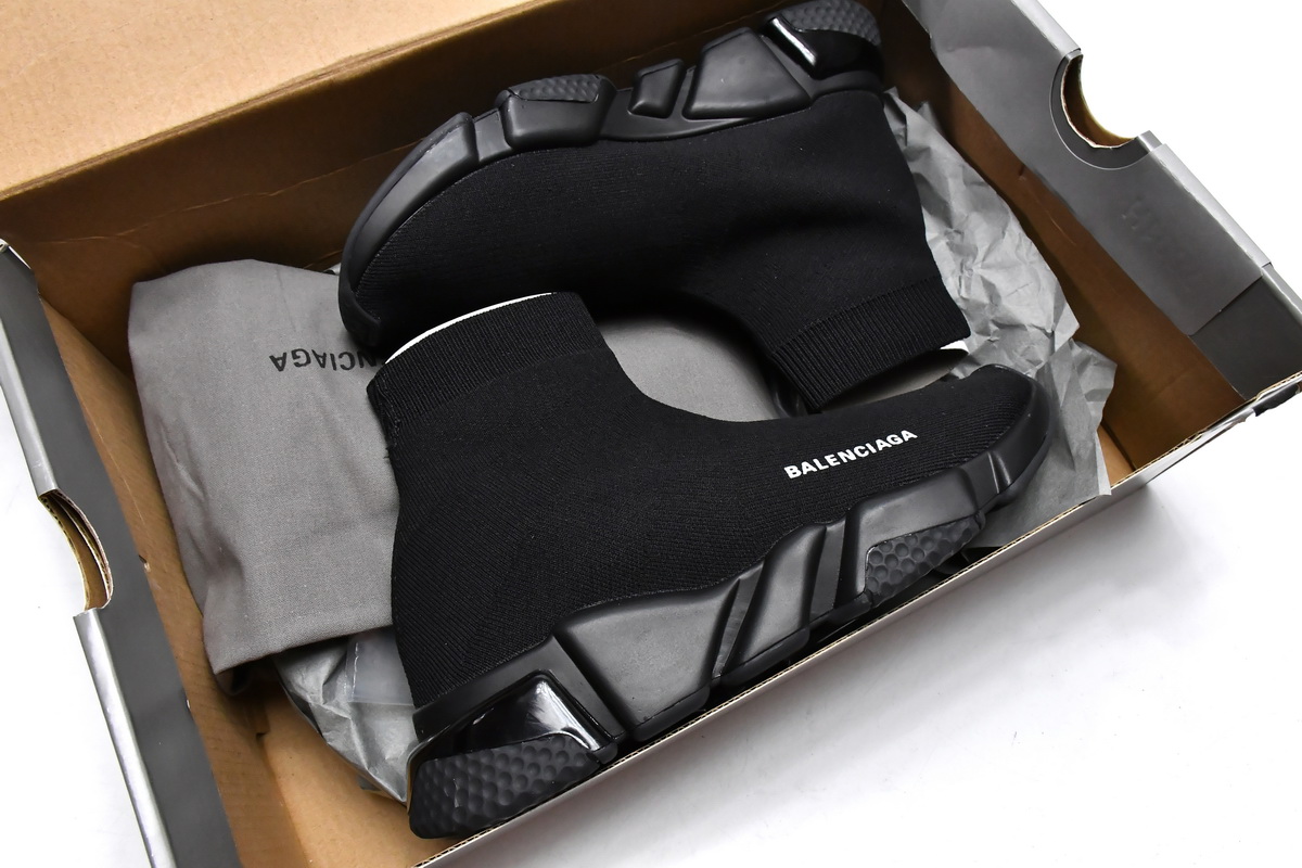 Pkgod Balenciaga Speed Trainer Black 2.0