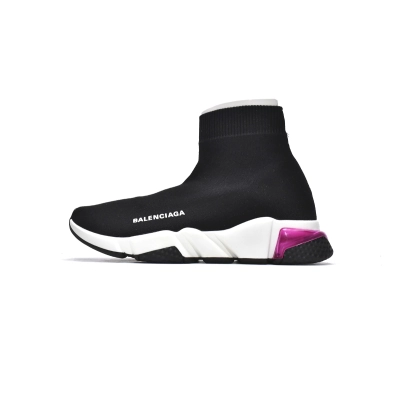 Pkgod Balenciaga Speed Trainer Black Purple 01