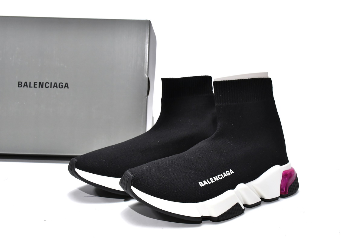 Pkgod Balenciaga Speed Trainer Black Purple