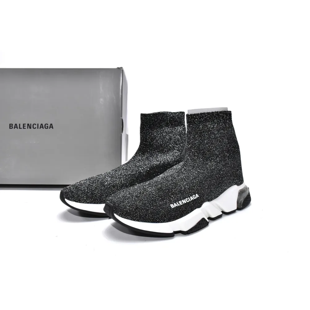 Pkgod Balenciaga Speed Trainer Silver