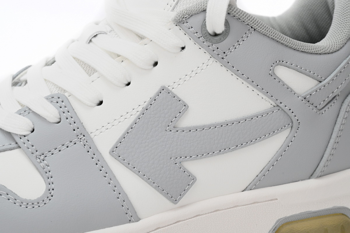 Pkgod OFF-WHITE Out Of Office "OOO" Low Tops Grey White