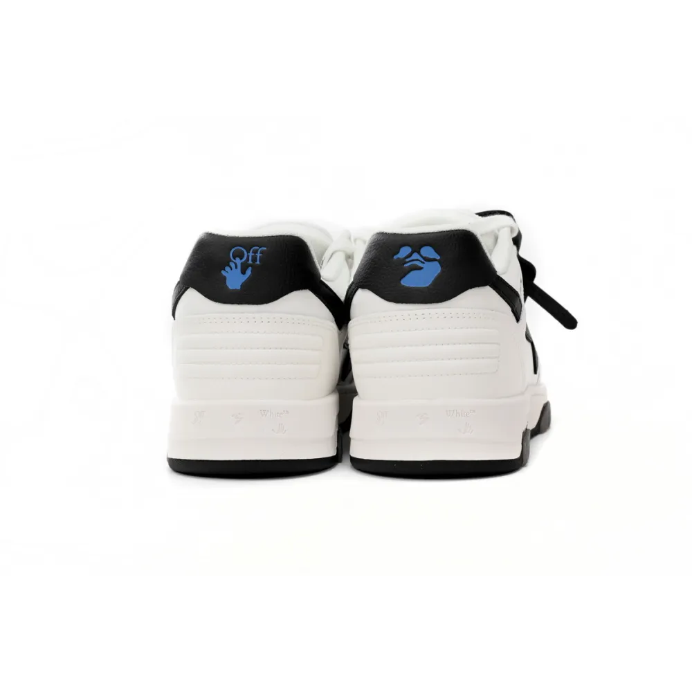 Pkgod OFF-WHITE Out Of Office OOO 30 MM Low Tops Black White Blue
