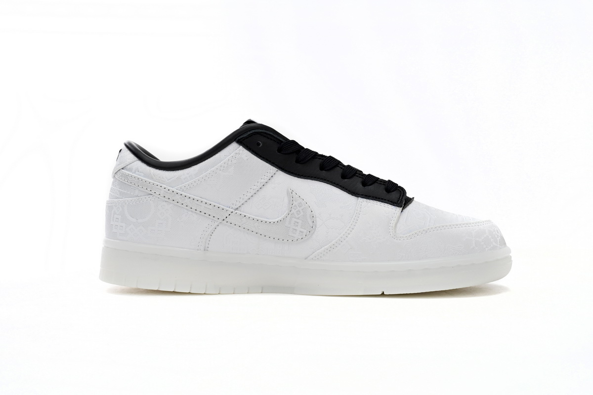 Pkgod Nike Dunk Low CLOT Fragment White