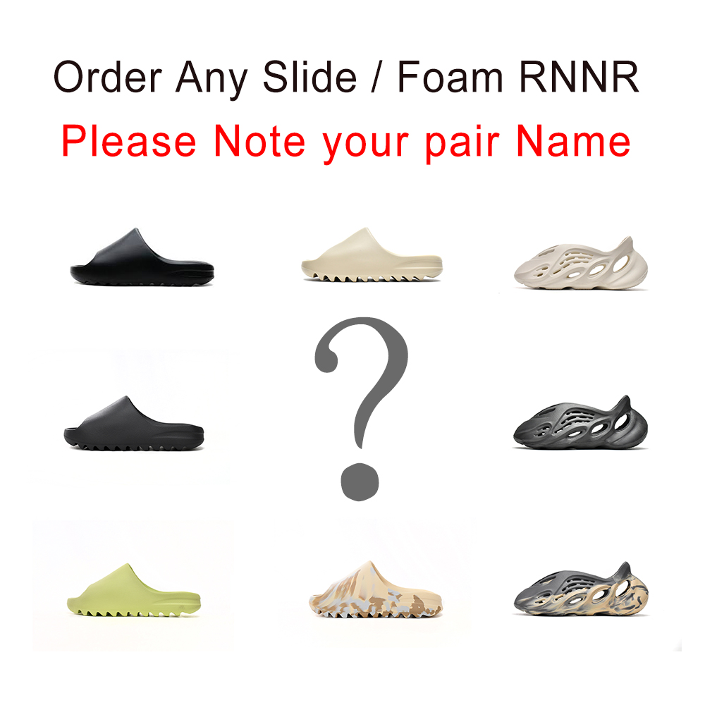  {Hot Sale Combination}Top Quality Pkgod  Air Jordan 4s & Yezzy Slide & Foam - 2 Pairs