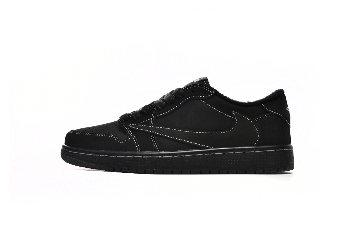    Stockxshoes Special Sale & Jordan 1 Retro Low OG SP Travis Scott Black Phantom(TK batch)