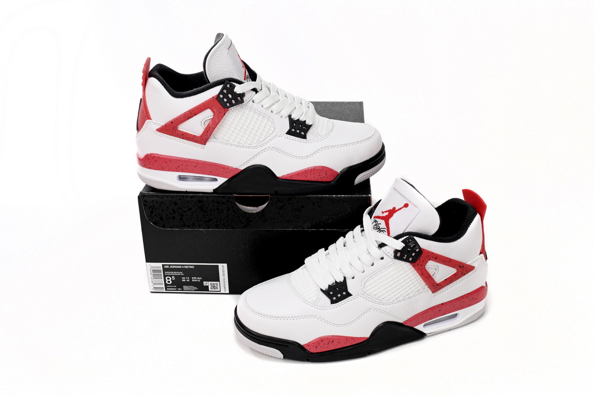 Pkgod Air Jordan 4 Retro Red Cement  