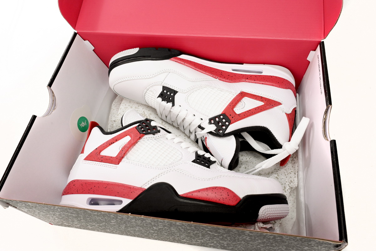 Pkgod Air Jordan 4 Retro Red Cement  