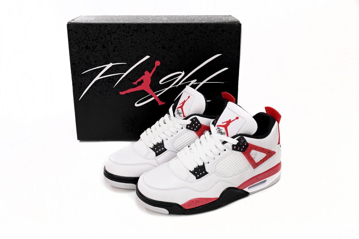 Pkgod Air Jordan 4 Retro Red Cement  