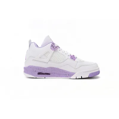 XP Factory Sneakers & Air Jordan 4 White Purple CT8527-115 02