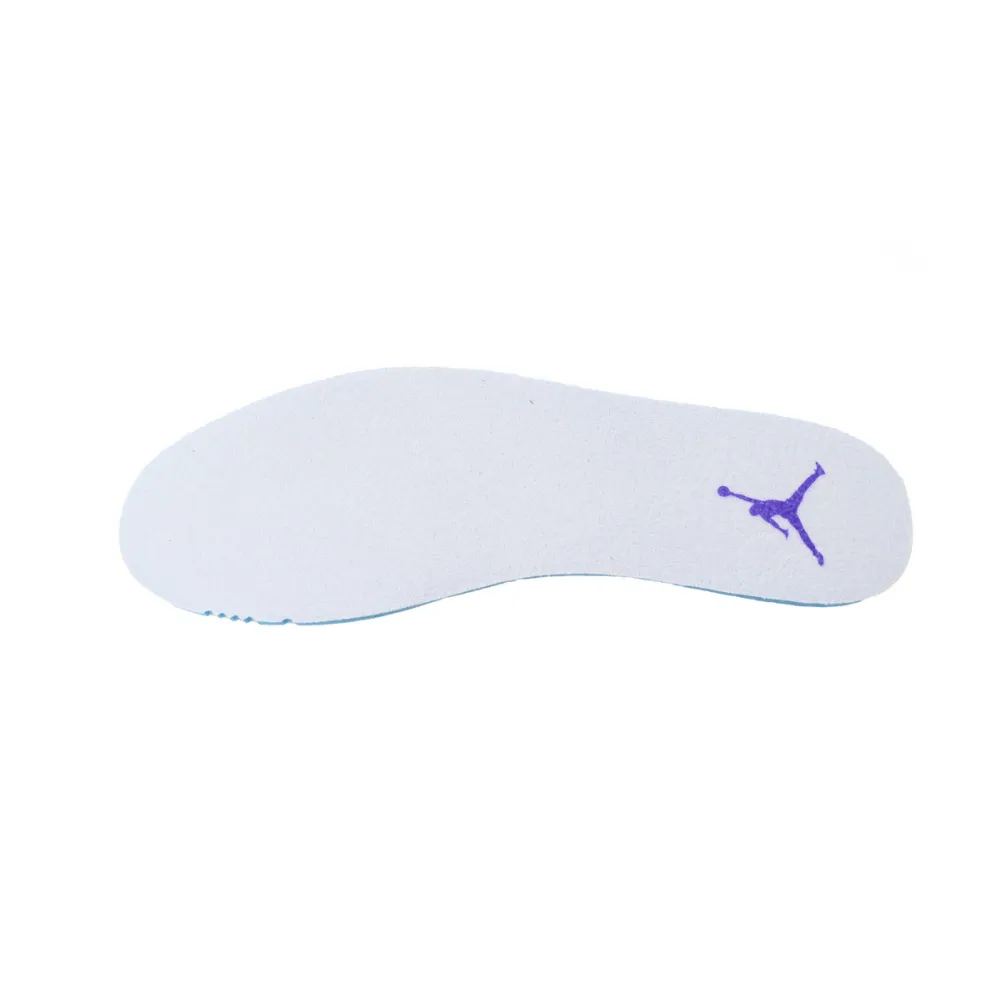 Pkgod Air Jordan 4 White Purple Oreo  