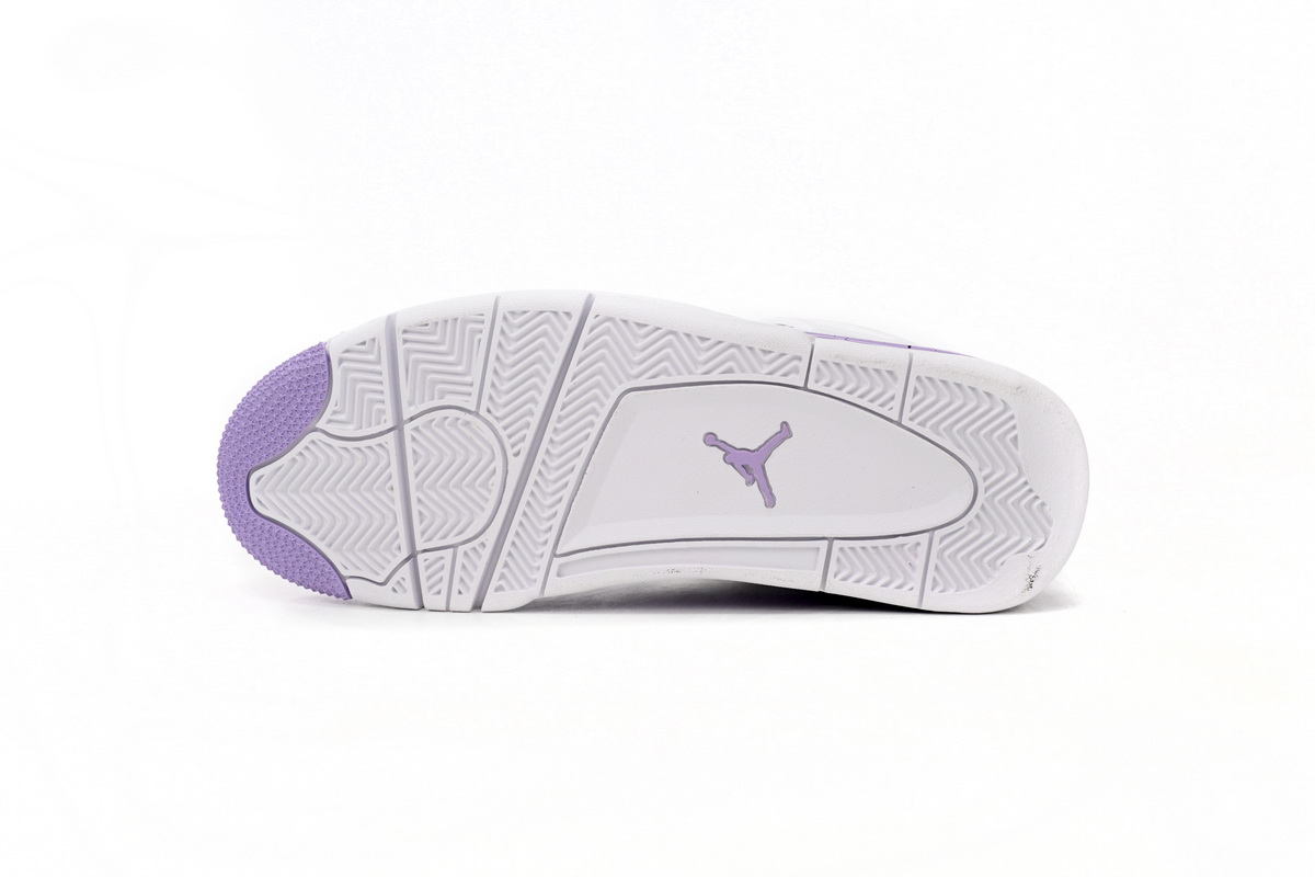 XP Factory Sneakers & Air Jordan 4 White Purple CT8527-115