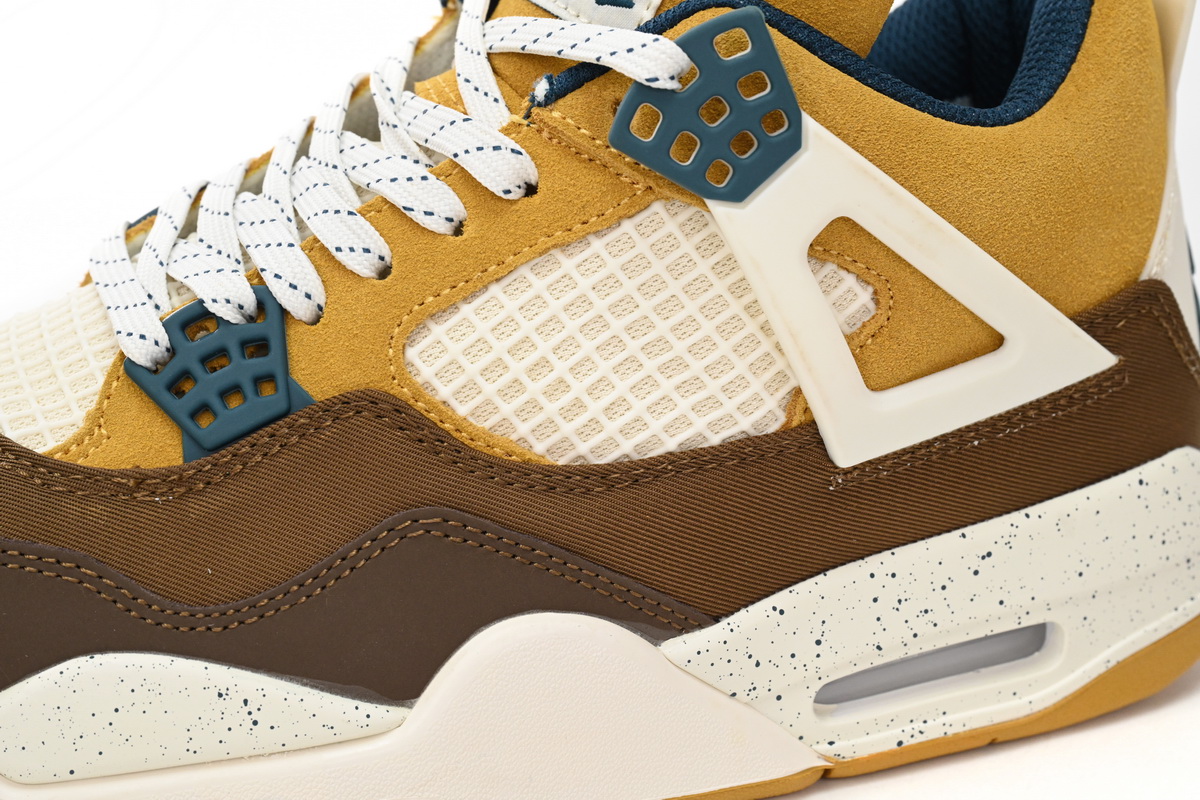    XP Factory Sneakers & Air Jordan 4 "Cacao Wow" Brown White FB2214-200