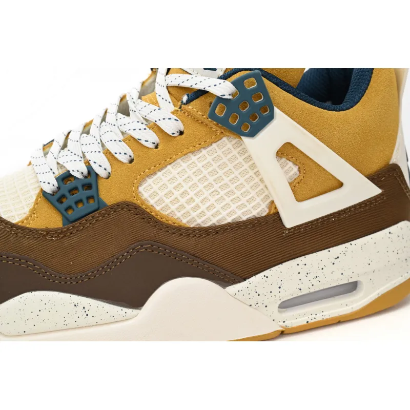 XP Factory Sneakers & Air Jordan 4 "Cacao Wow" Brown White FB2214-200