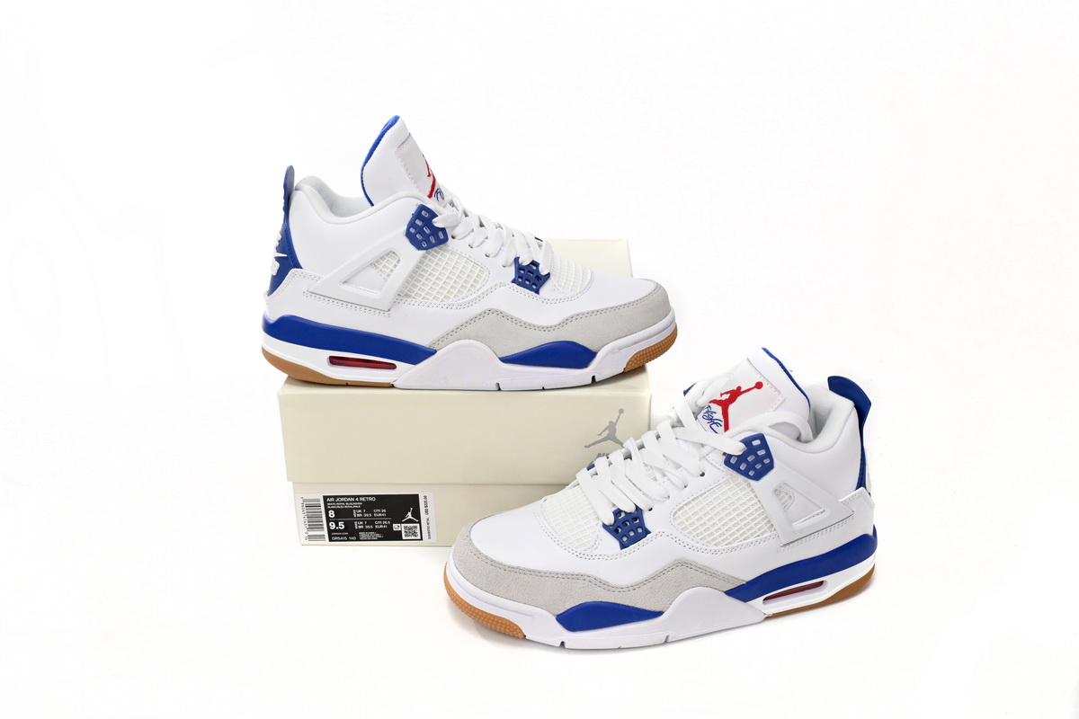    XP Factory Sneakers & Air Nike SB x Air Jordan 4 “Sapphire”Sapphire Blue DR5415-140