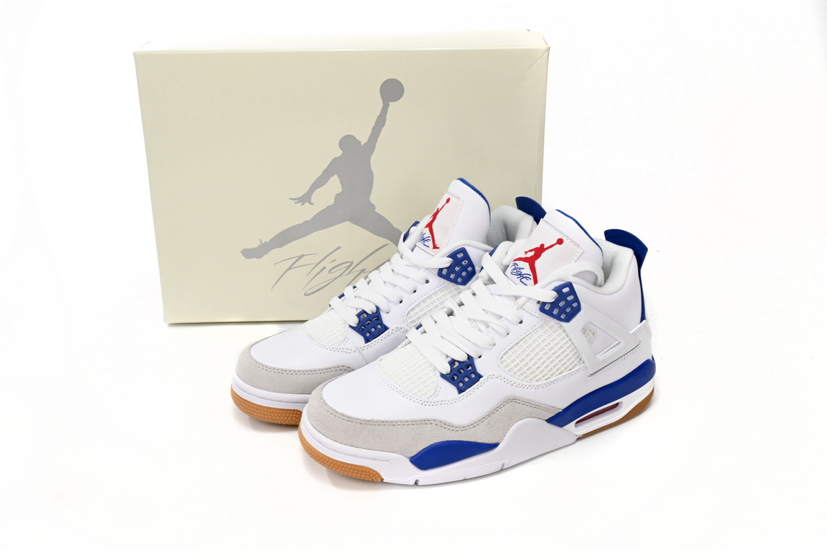    XP Factory Sneakers & Air Nike SB x Air Jordan 4 “Sapphire”Sapphire Blue DR5415-140