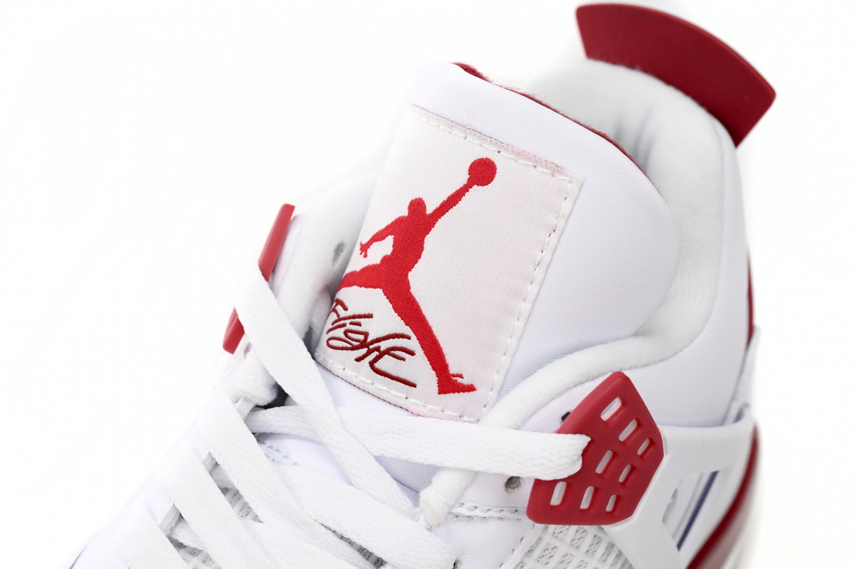    XP Factory Sneakers & Air Nike SB x Air Jordan 4 White Red DR5415-160