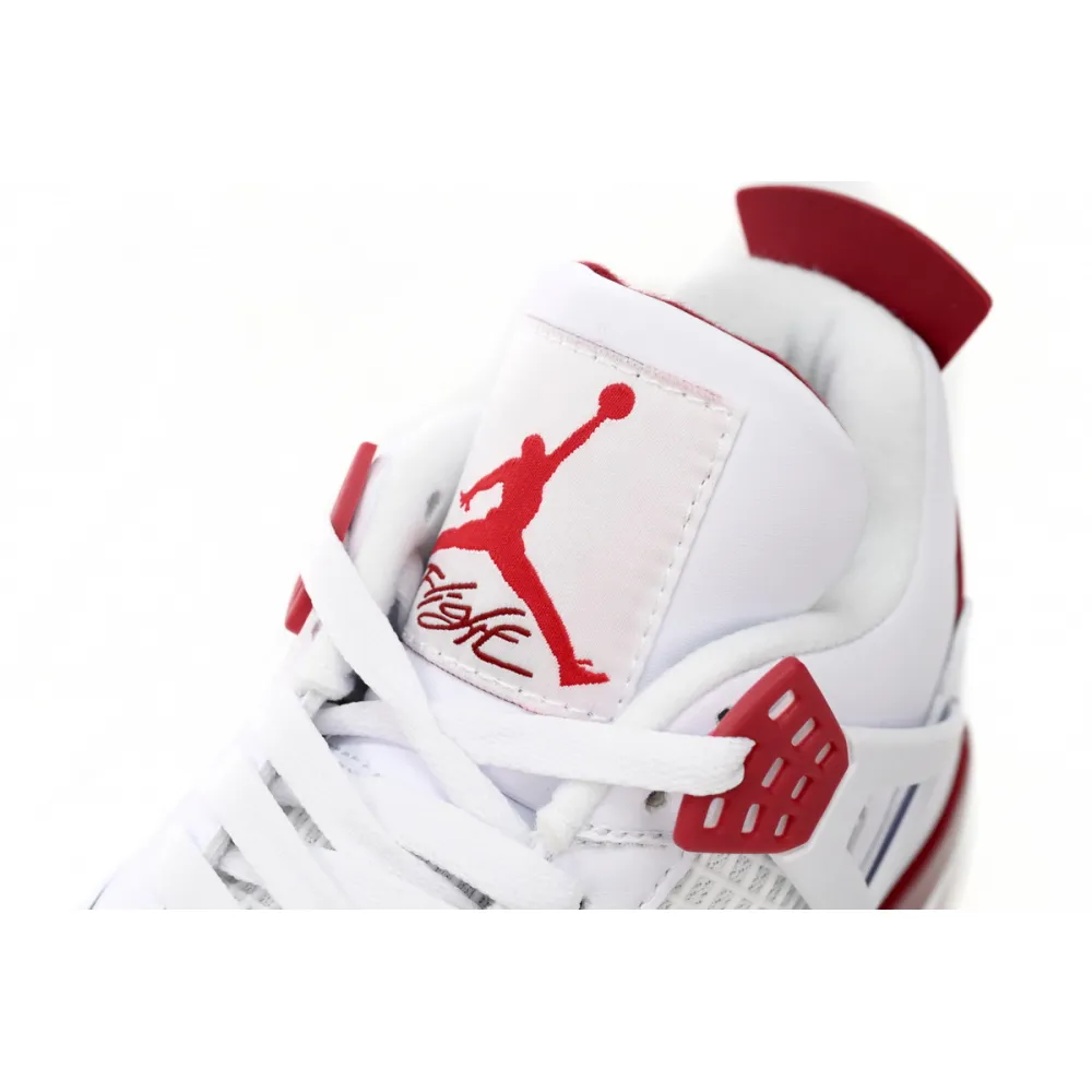XP Factory Sneakers & Air Nike SB x Air Jordan 4 White Red DR5415-160