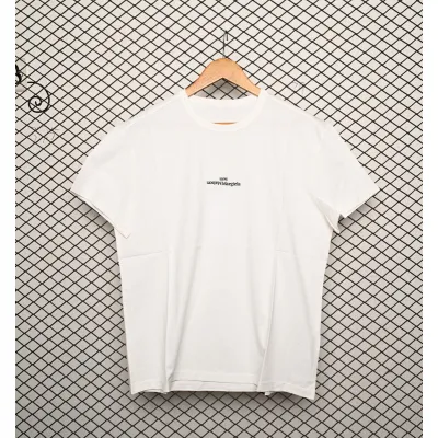 Mason Margiela T-shirt Printed Round Neck Pullover (Free Shipping) 01