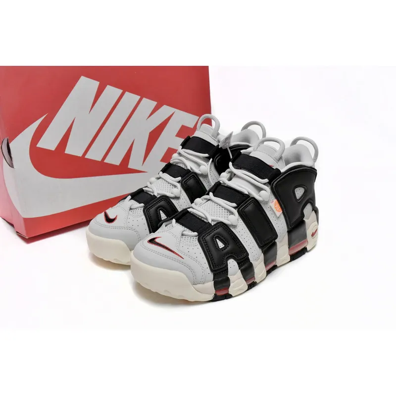 Pkgod Nike Air More Uptempo Gray-black Orange