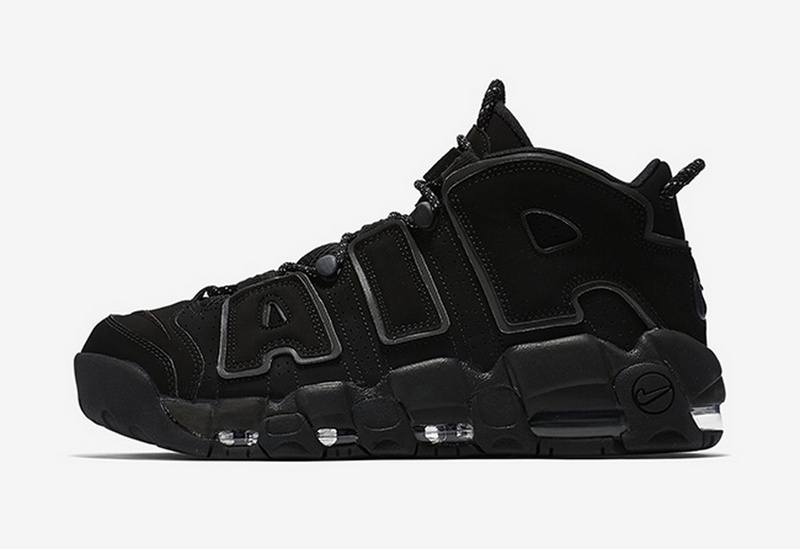 Nike Air More Uptempo Black Reflective 414962-004