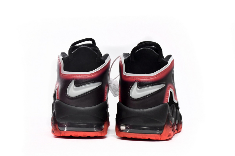Pkgod Nike Air More Uptempo Black White Laser Crimson