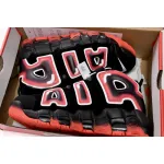 Pkgod Nike Air More Uptempo Black White Laser Crimson