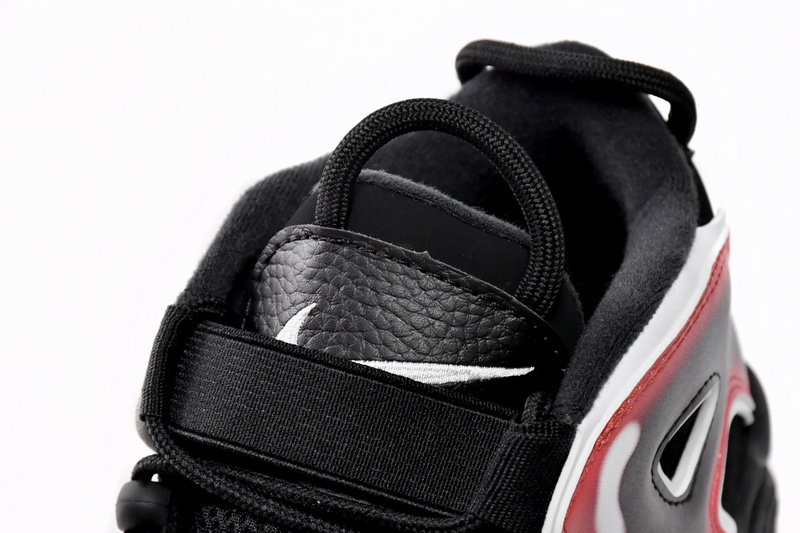 Pkgod Nike Air More Uptempo Black White Laser Crimson