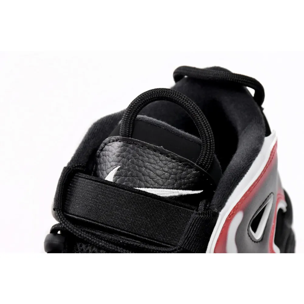 Pkgod Nike Air More Uptempo Black White Laser Crimson