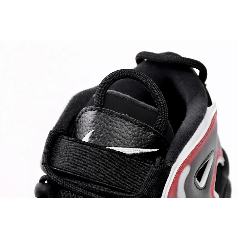 Pkgod Nike Air More Uptempo Black White Laser Crimson