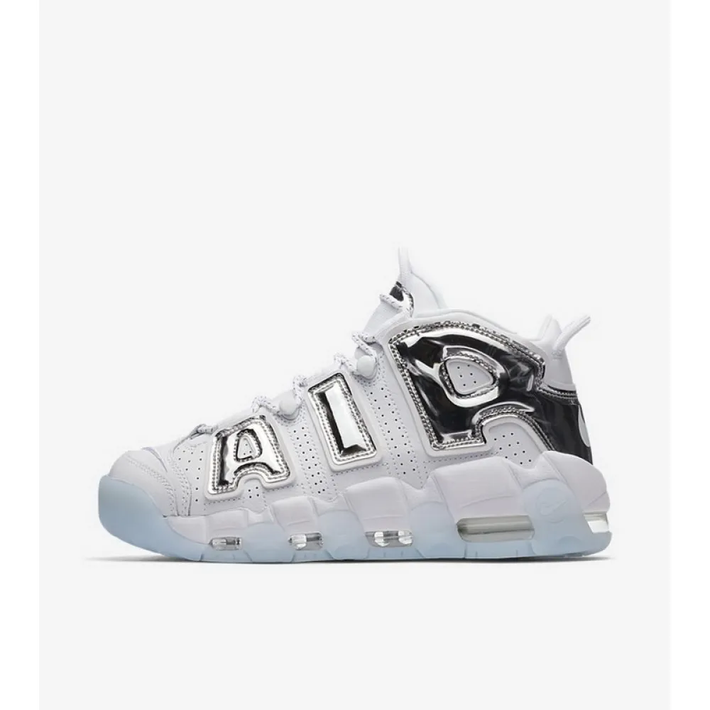 Nike Air More Uptempo Chrome White 917593-100