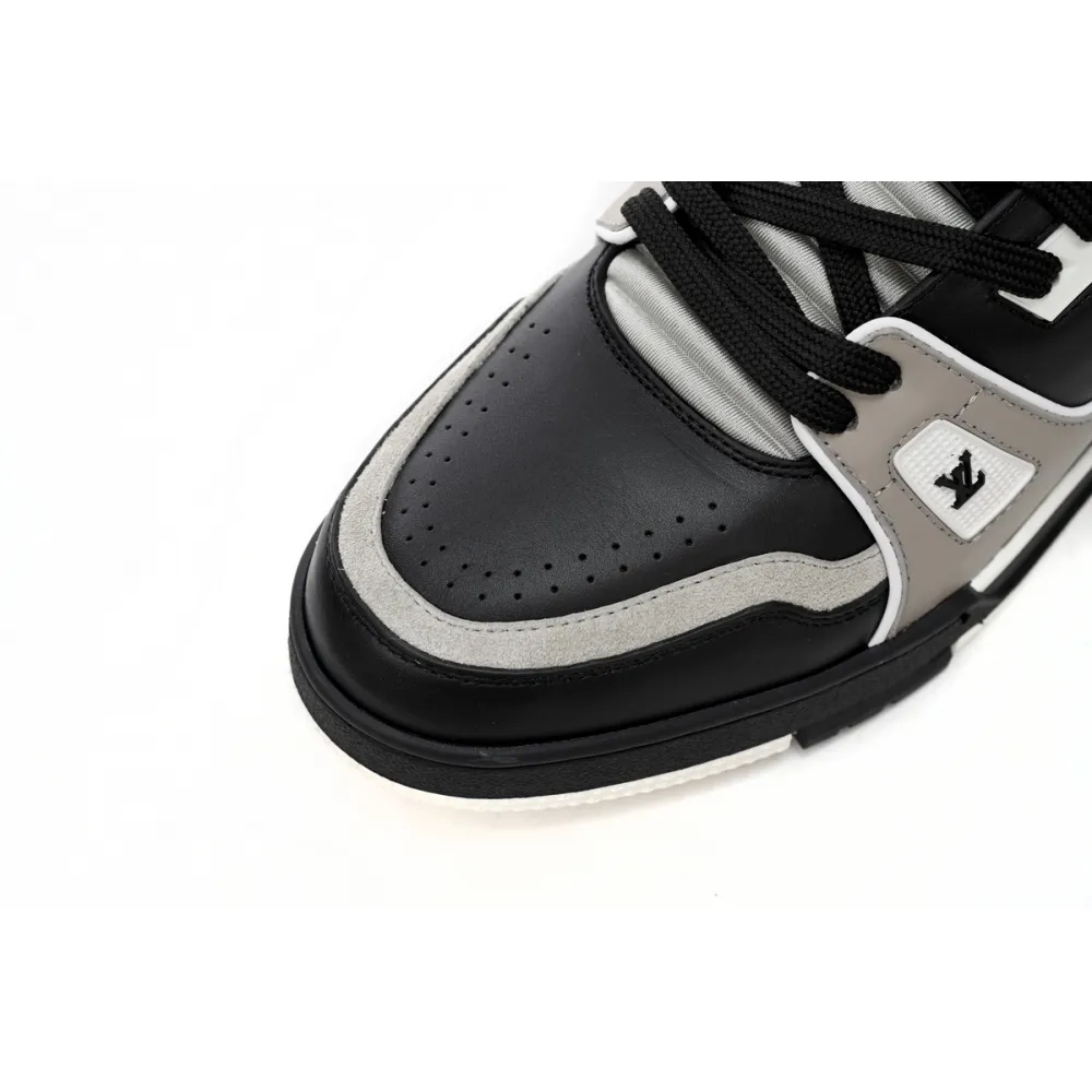 Louis Vuitton LV Trainer Black Grey White