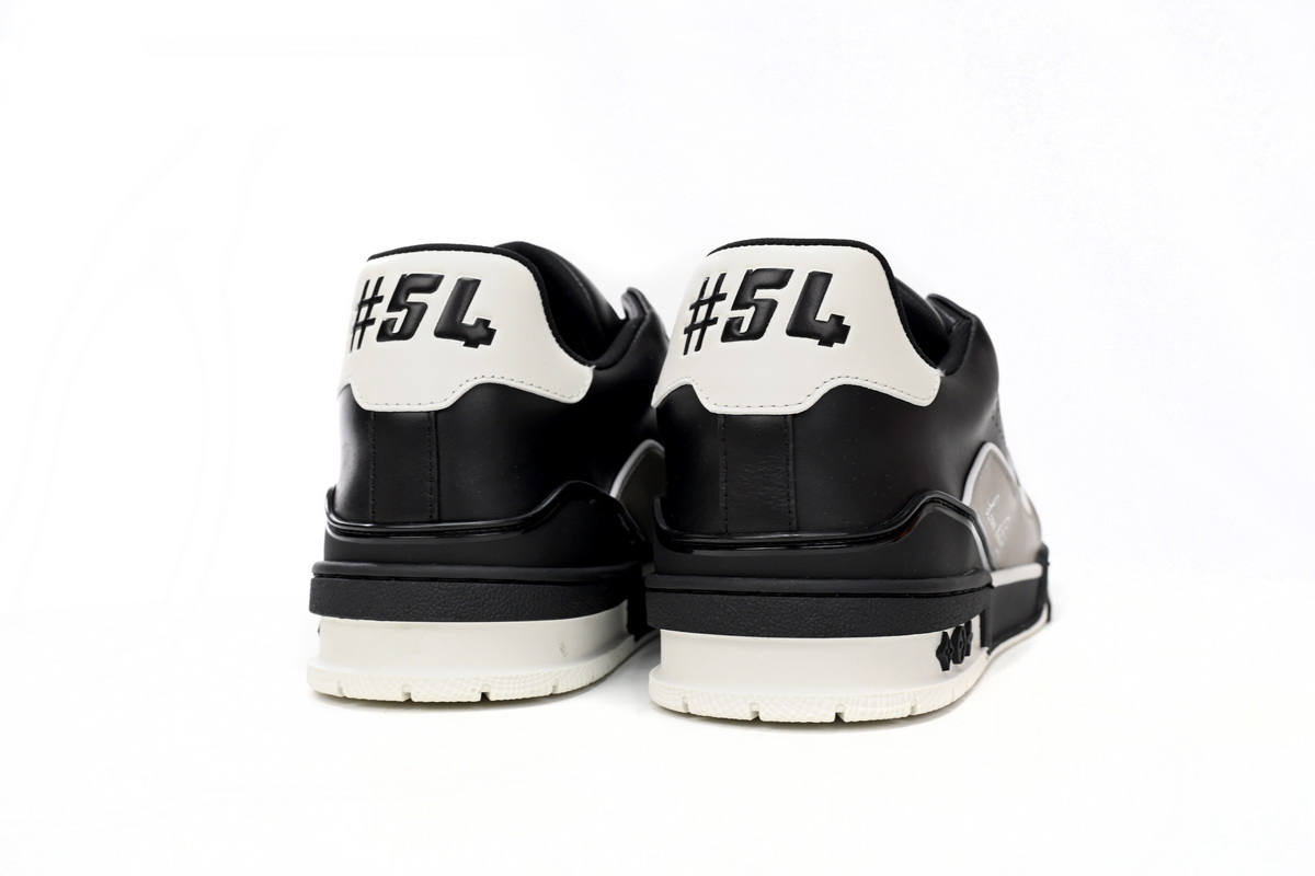 Zafa Wear Louis Vuitton LV Trainer Black Grey White