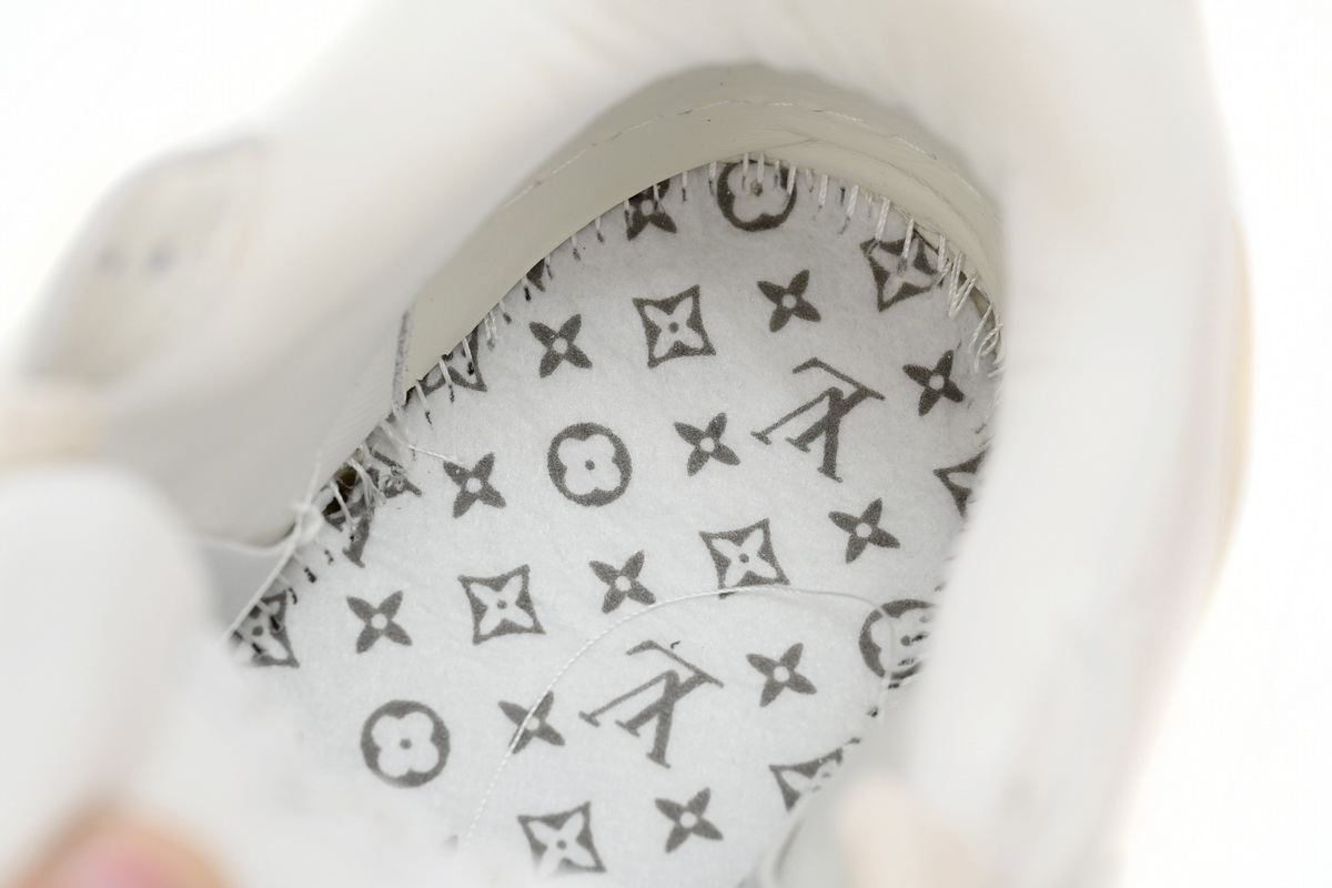 Zafa Wear Louis Vuitton LV Trainer Maxi White