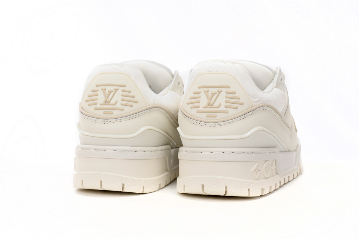 Zafa Wear Louis Vuitton LV Trainer Maxi White