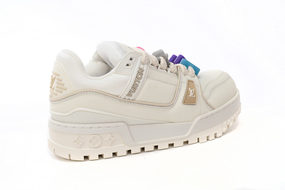 Zafa Wear Louis Vuitton LV Trainer Maxi White